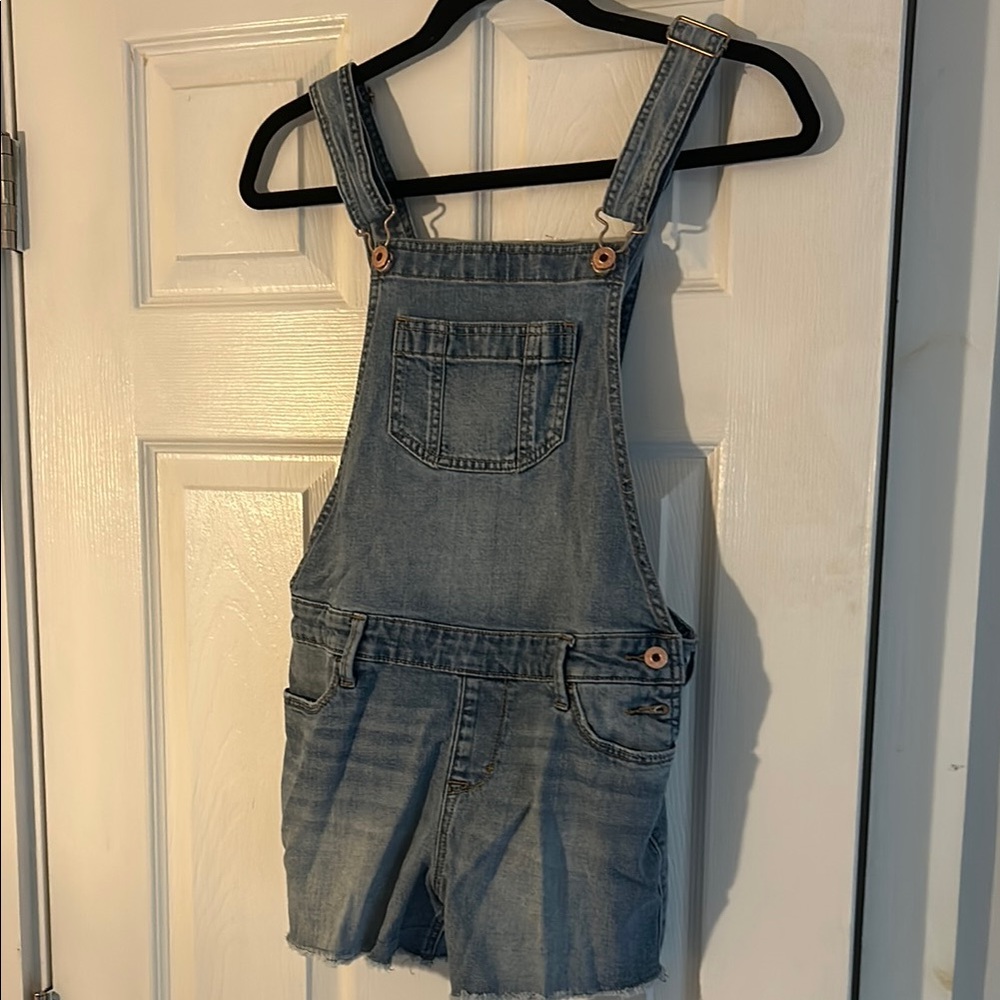 Abercrombie Kids Blue Denim Overalls